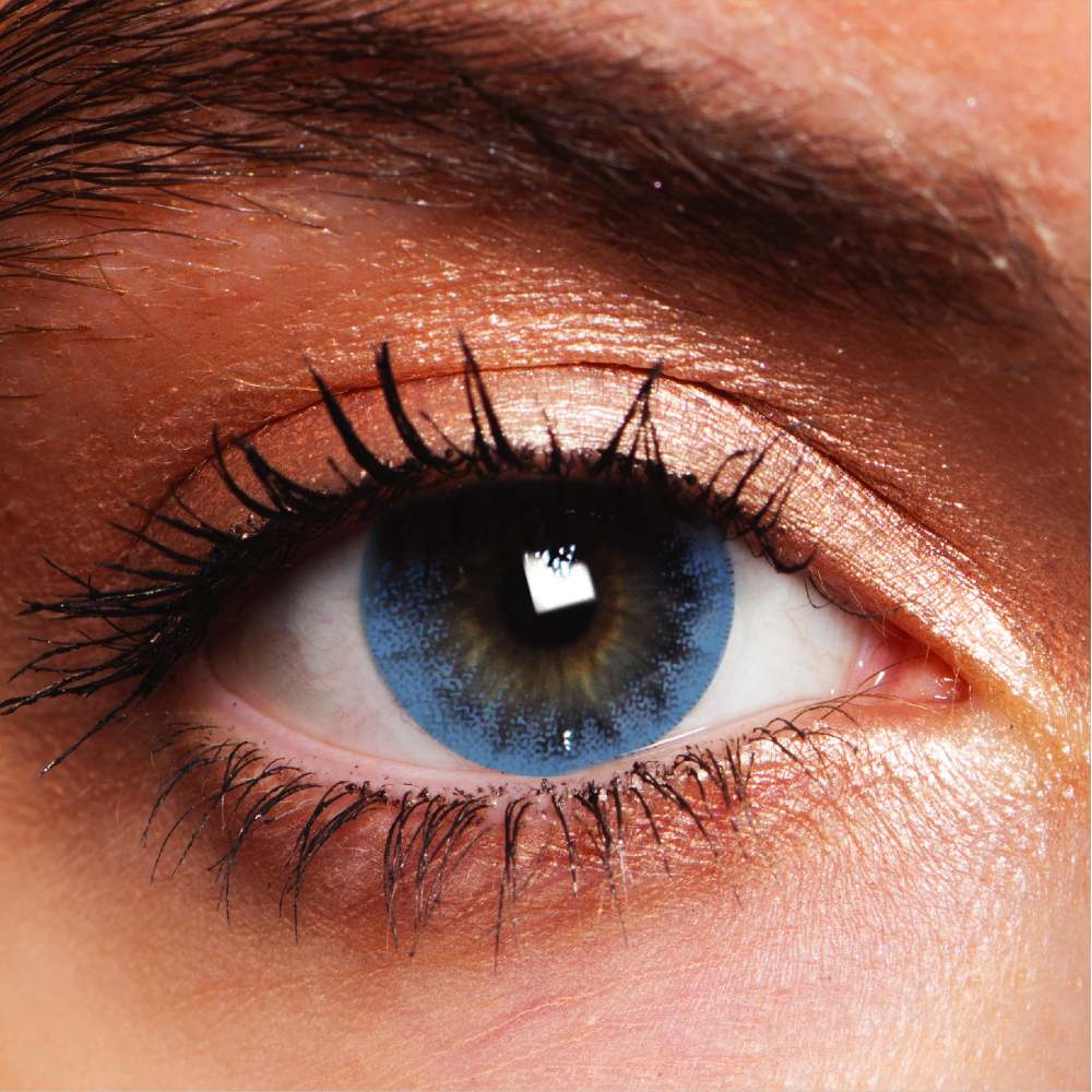 Mesmereyez - Buckingham Blue Naturfarbene Kontaktlinsen - Blau